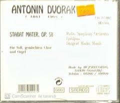 Dvorak Stabat Mater Op. 58 CD