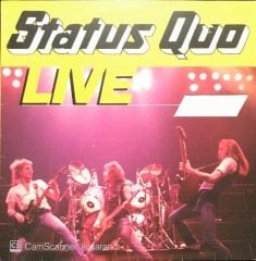 Status Quo Live LP Plak