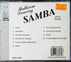 Ballarom Dancing Samba CD