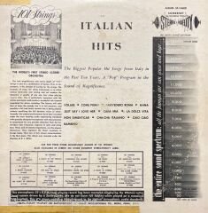 İtalian Hits 101 Strings LP Plak