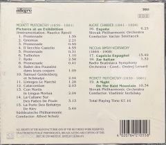 Mussorgsky Pictures At An Exhibition Classic CD