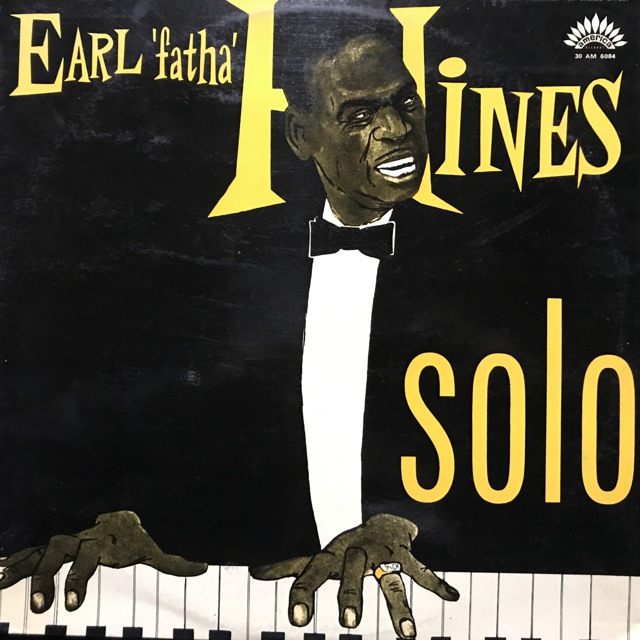 Earl Fatha Hines Solo LP Jazz Plak