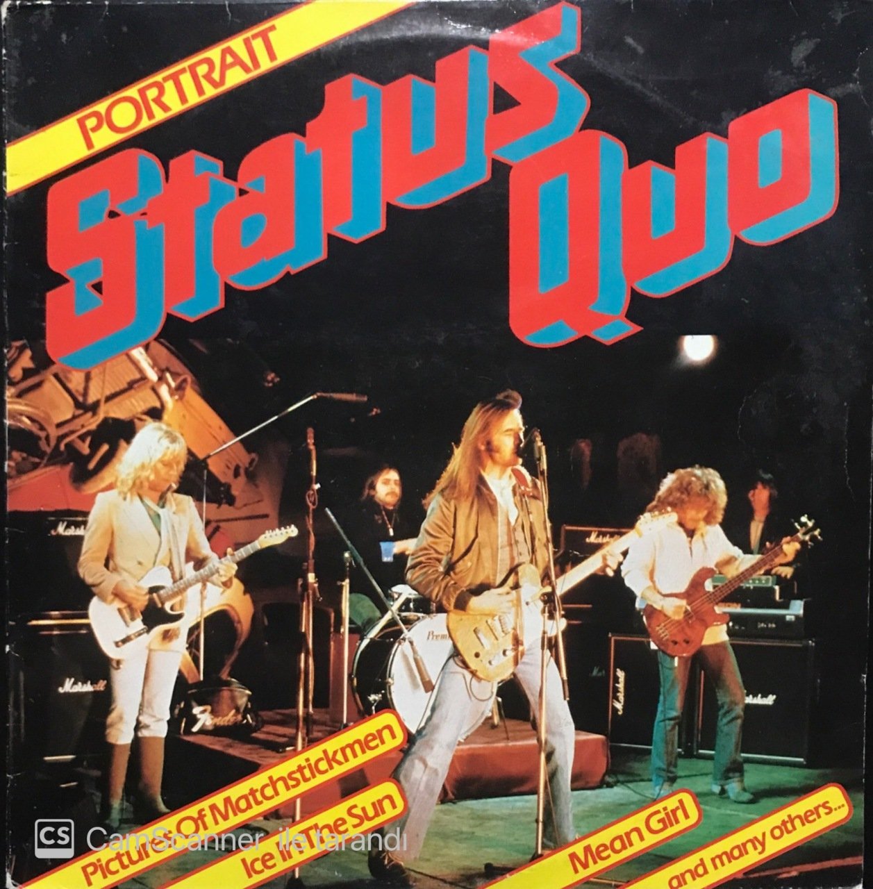 Status Quo Portrait LP Plak