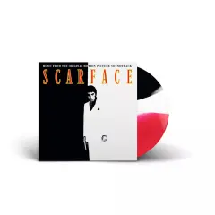 Scarface Soundtrack (Limited Edition Red, White And Black Swirl Vinyl) LP Plak