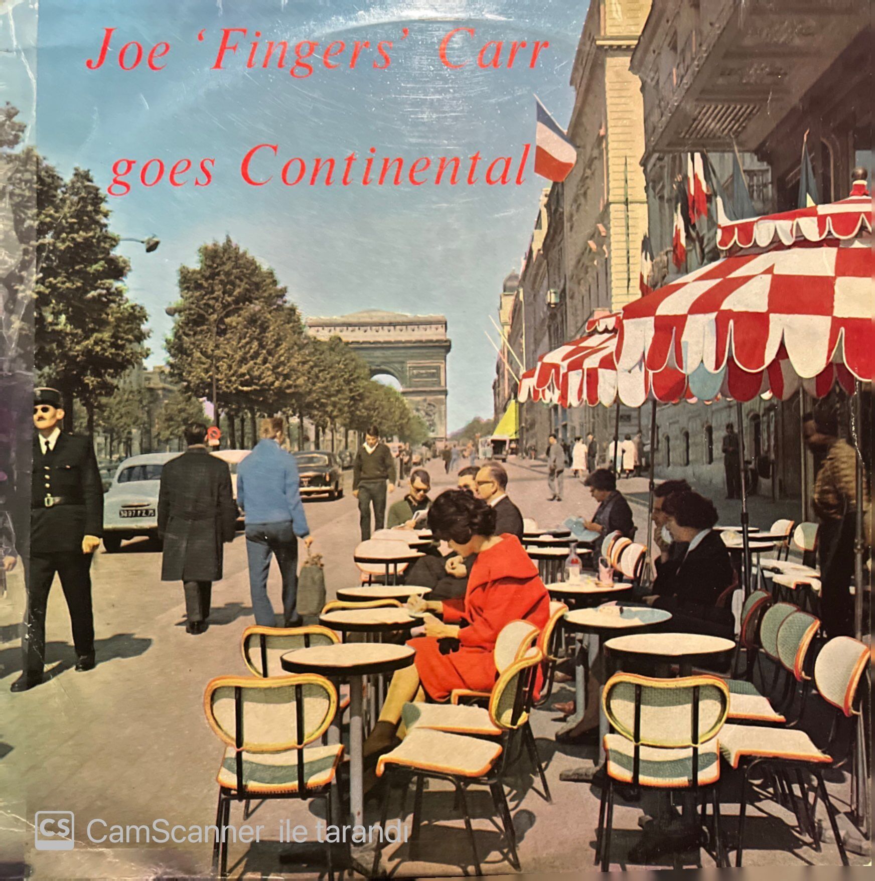 Joe 'Fingers' Carr Goes Continental LP Plak