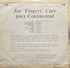 Joe 'Fingers' Carr Goes Continental LP Plak