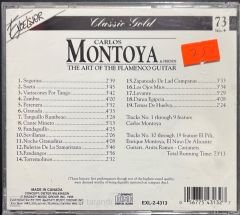 Carlos Montaya The Art Of The Flamenco Guitar CD