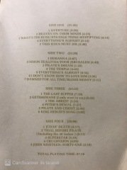 Jesus Christ Superstar Double LP Plak