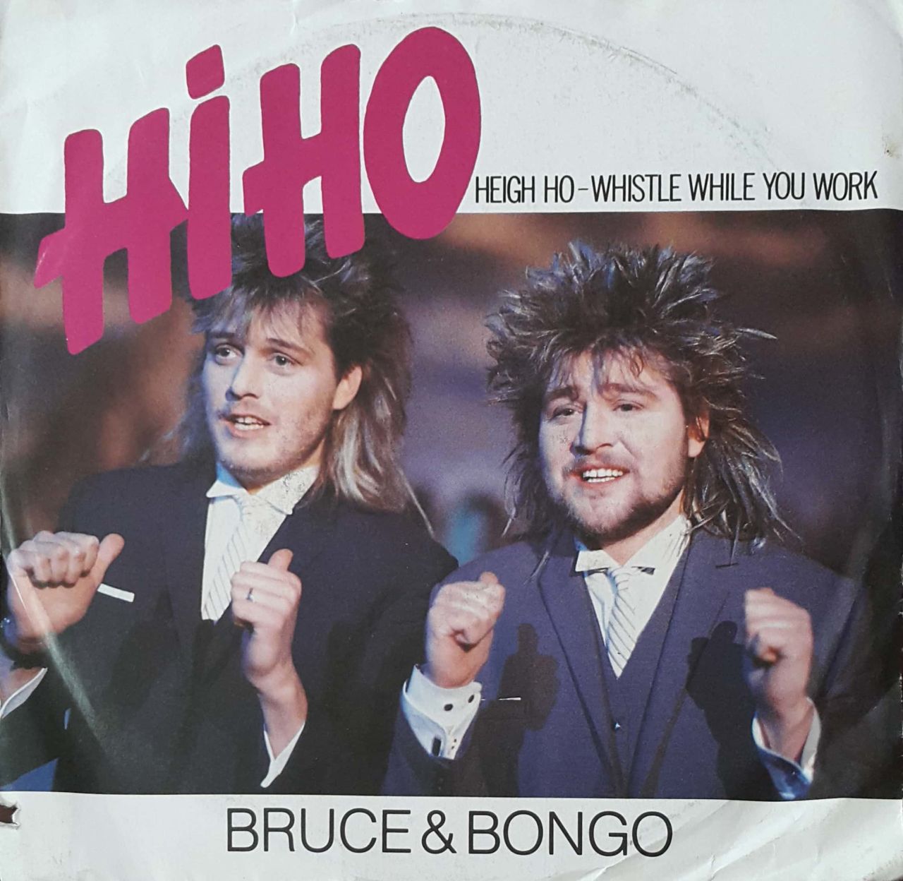 Bruce & Bongo Hi Ho Heigh Ho-WhistleWhile You Work 45lik Plak