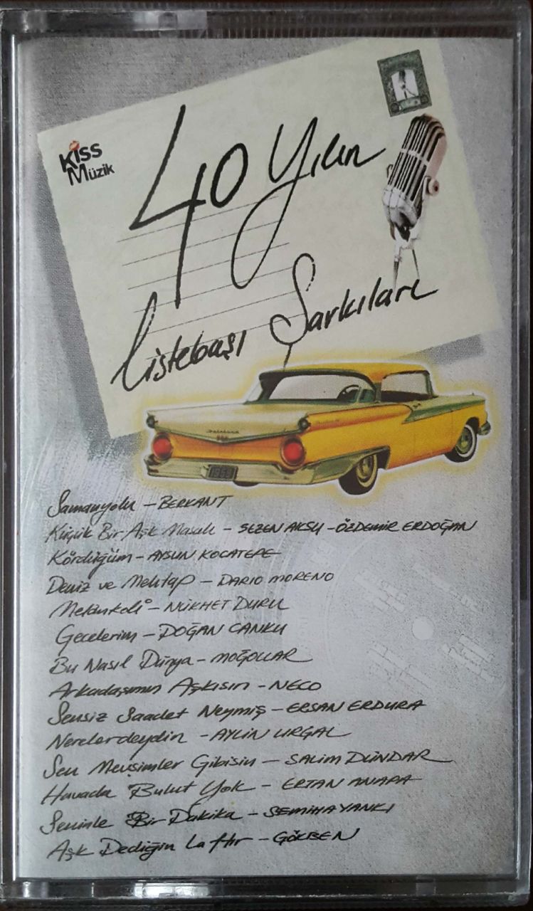 40 Yılın Listebaşı Şarkıları Kaset