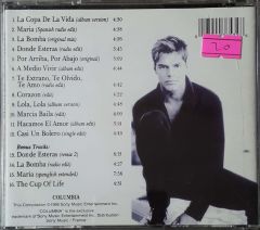 Ricky Martin Singles ve Remixes CD