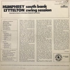 Humpherey Lyttelton South Bank Swing Session  LP Jazz Plak