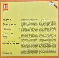 Haydn Abschieds Symphonie LP Plak