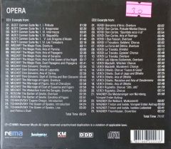 Opera Tchaikovsky Rossini Verdi Bizet Mozart Wagner CD