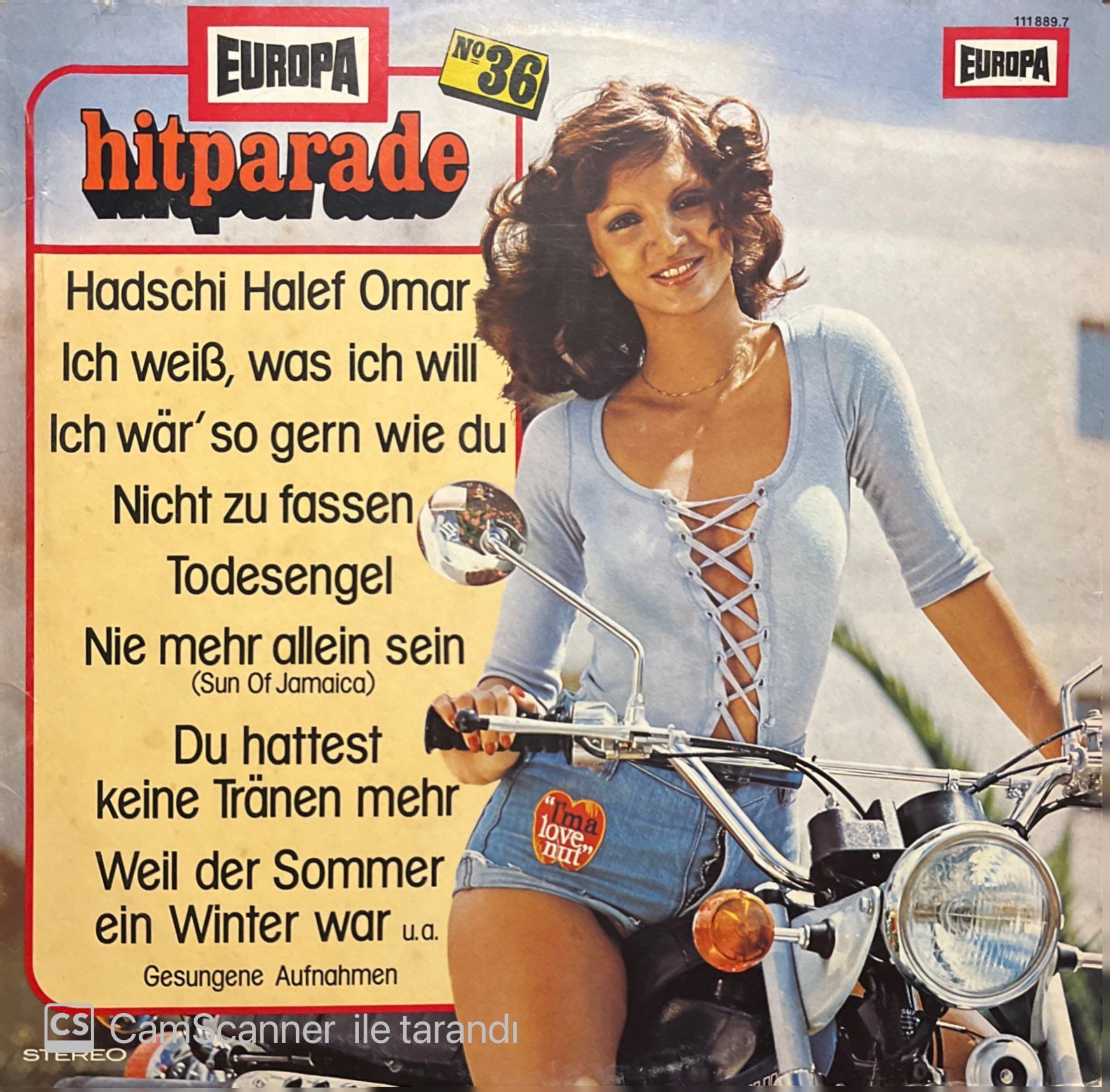 Europa-Hitparade 36 LP Plak