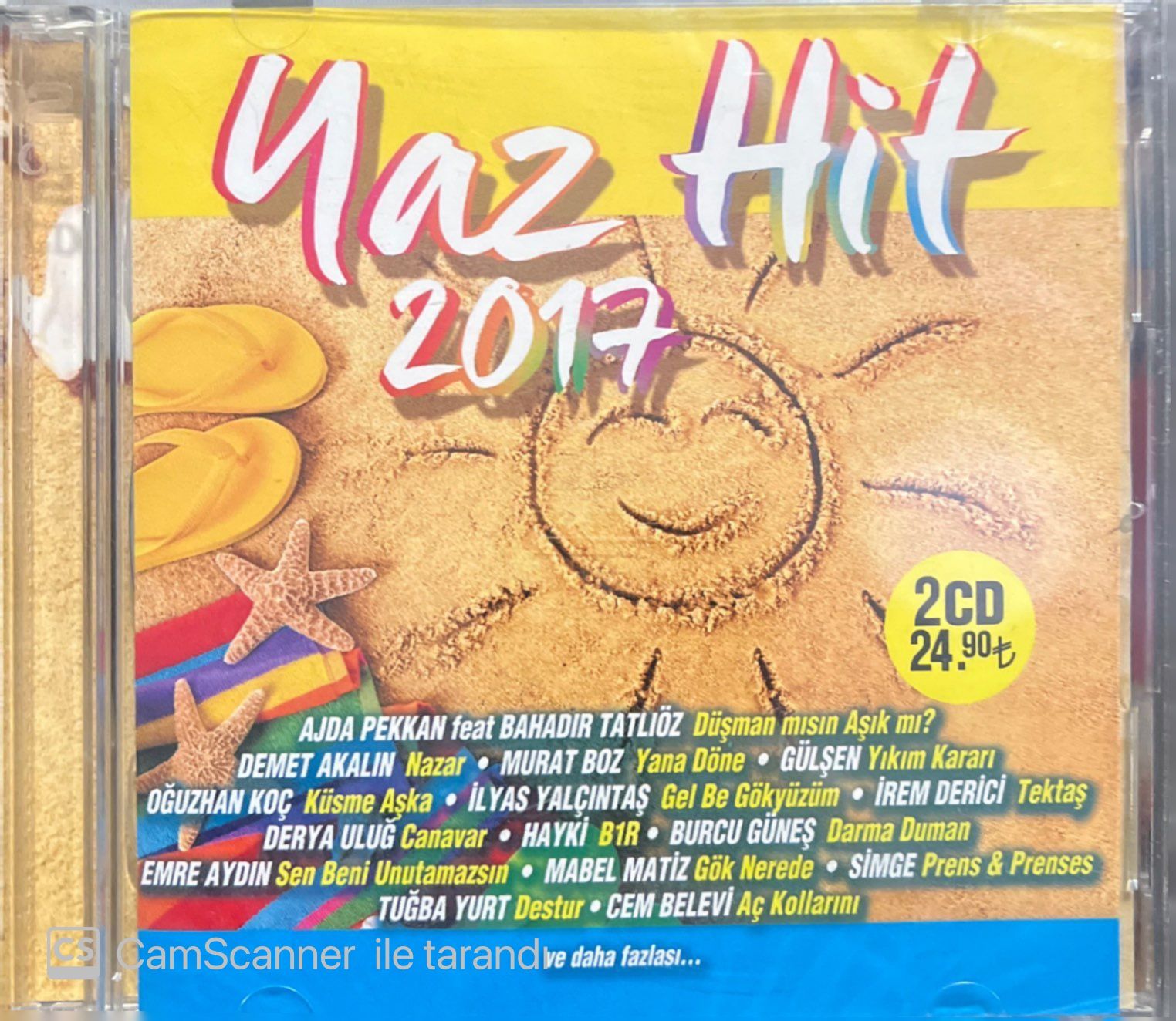 Yaz Hit 2017 Açılmamış Jelatininde CD