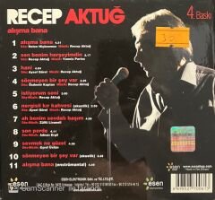 Recep Aktuğ Alışma Bana CD