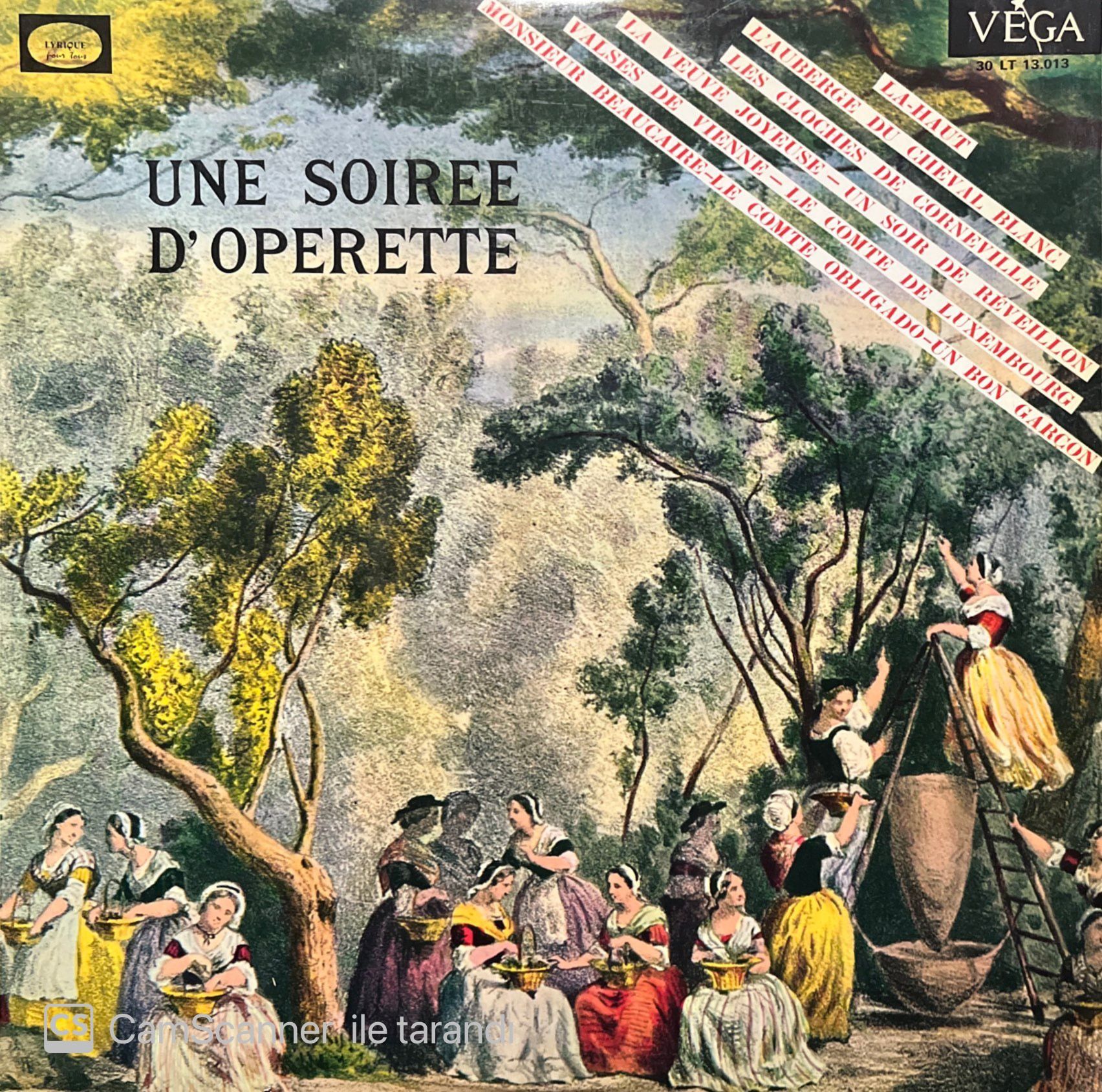 Une Soiree D'Operette LP Plak