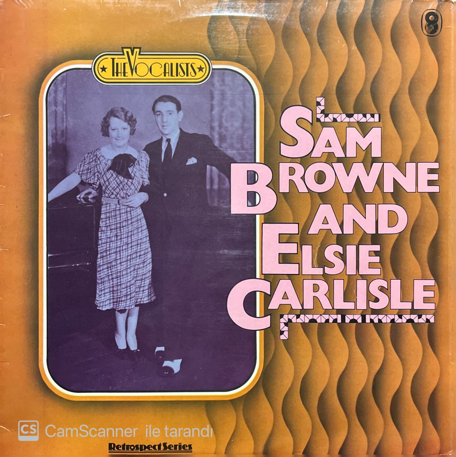 Sam Browne And Elsie Carlisle The Vocalists LP Plak