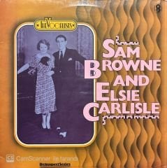 Sam Browne And Elsie Carlisle The Vocalists LP Plak