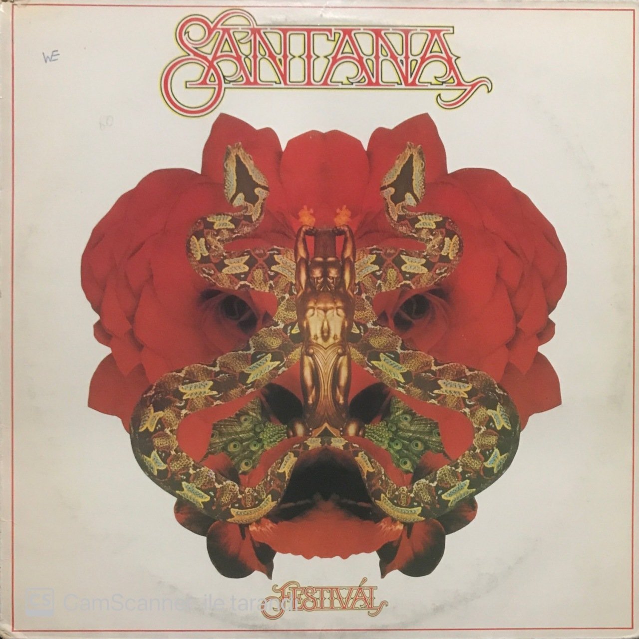 Santana Festival LP Plak
