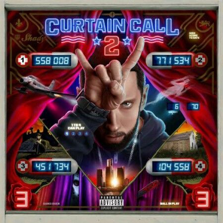 Eminem Curtain Call 2 Double LP Plak