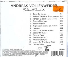 Andreas Vollenweider EolianMinstrel CD