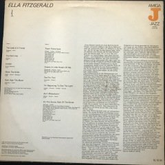 Ella Fitzgerald Ella Fitzgerald  LP Jazz Plak