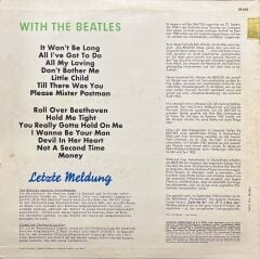 The Beatles With The Beatles LP Plak