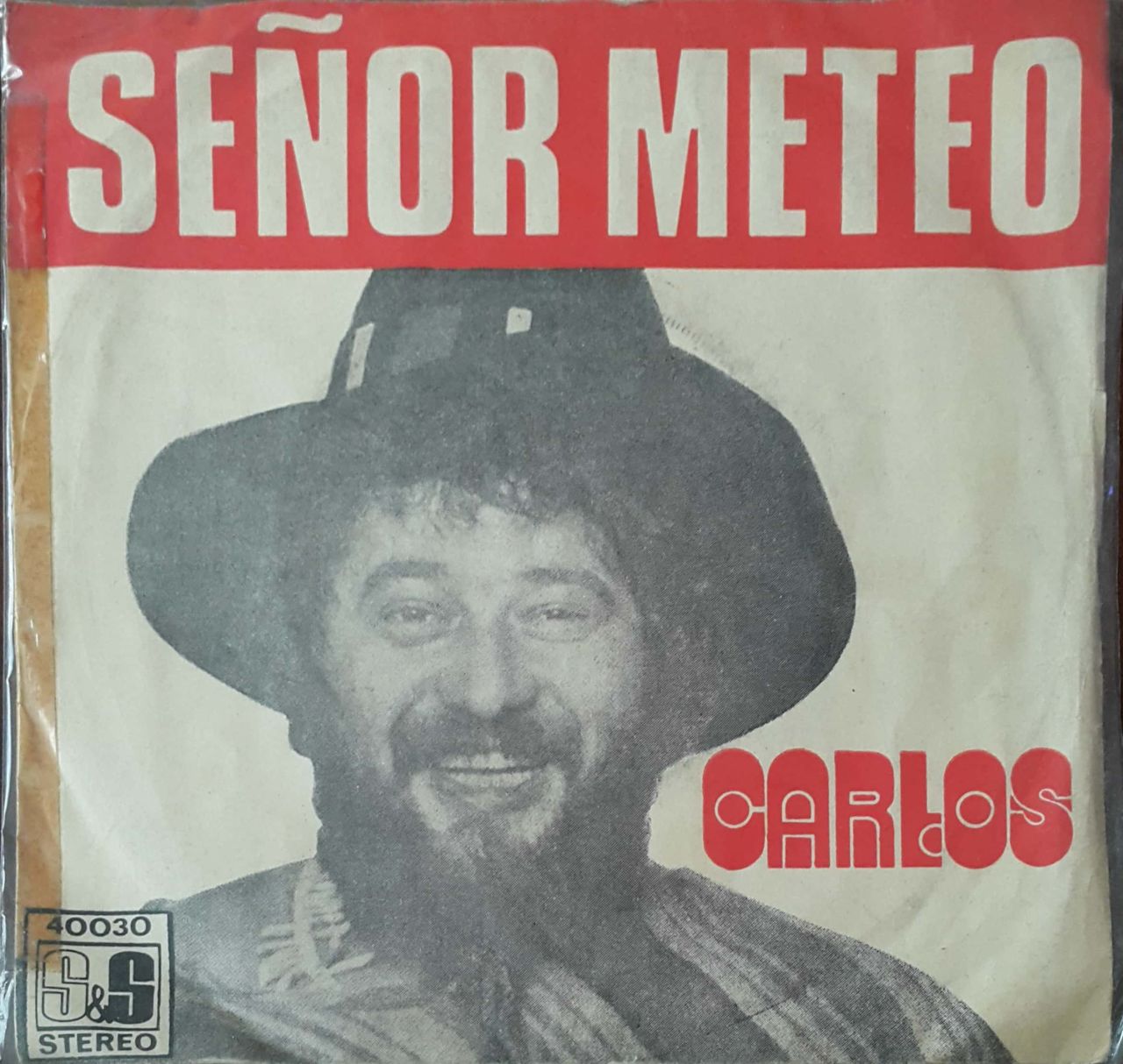 Carlos Senor Meteo  45lik Plak