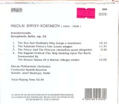 Rimsky Korsakov Scheherazade CD