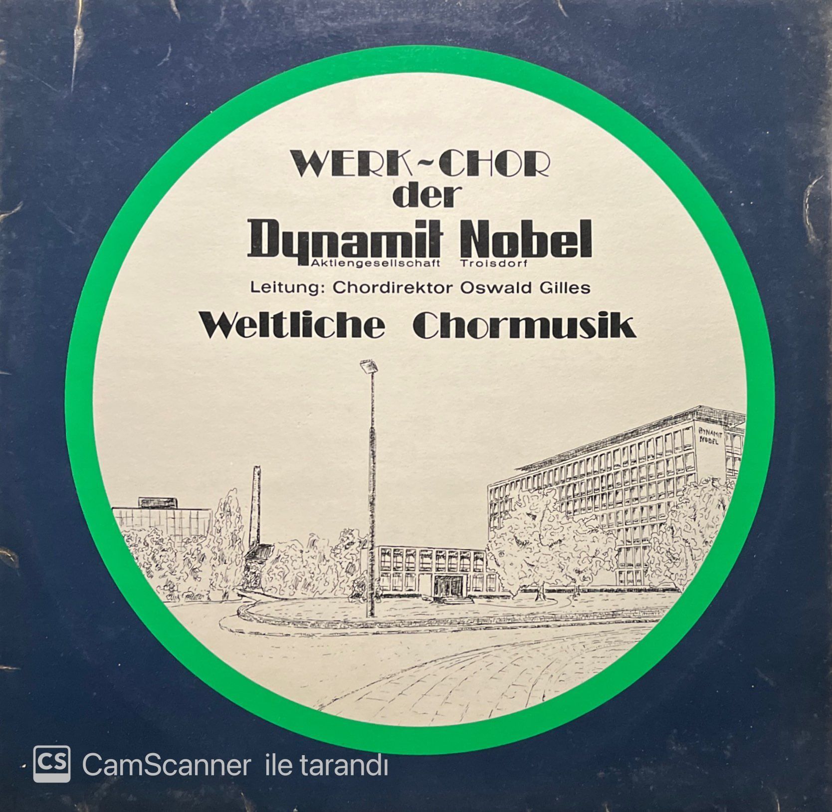 Weltliche Chormusik LP Plak
