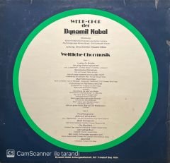 Weltliche Chormusik LP Plak