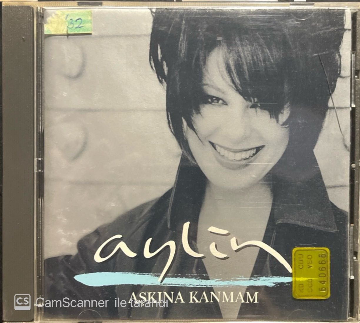 Aylin Aşkına Kanmam Sarı Bandrollü CD