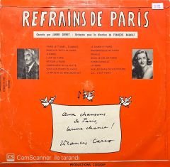Refrains De Paris LP Plak