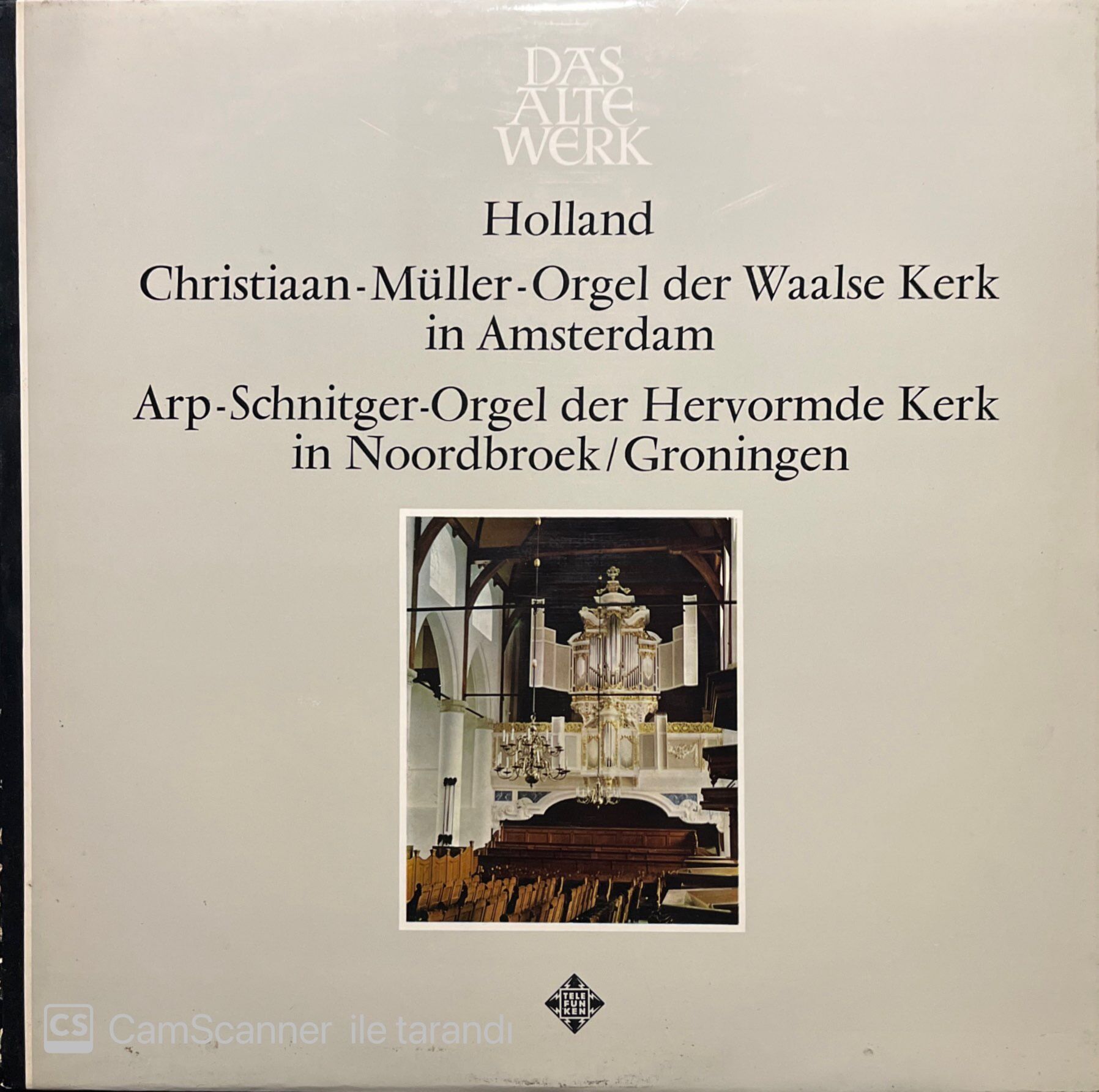 Das Alte Werk Holland LP Plak