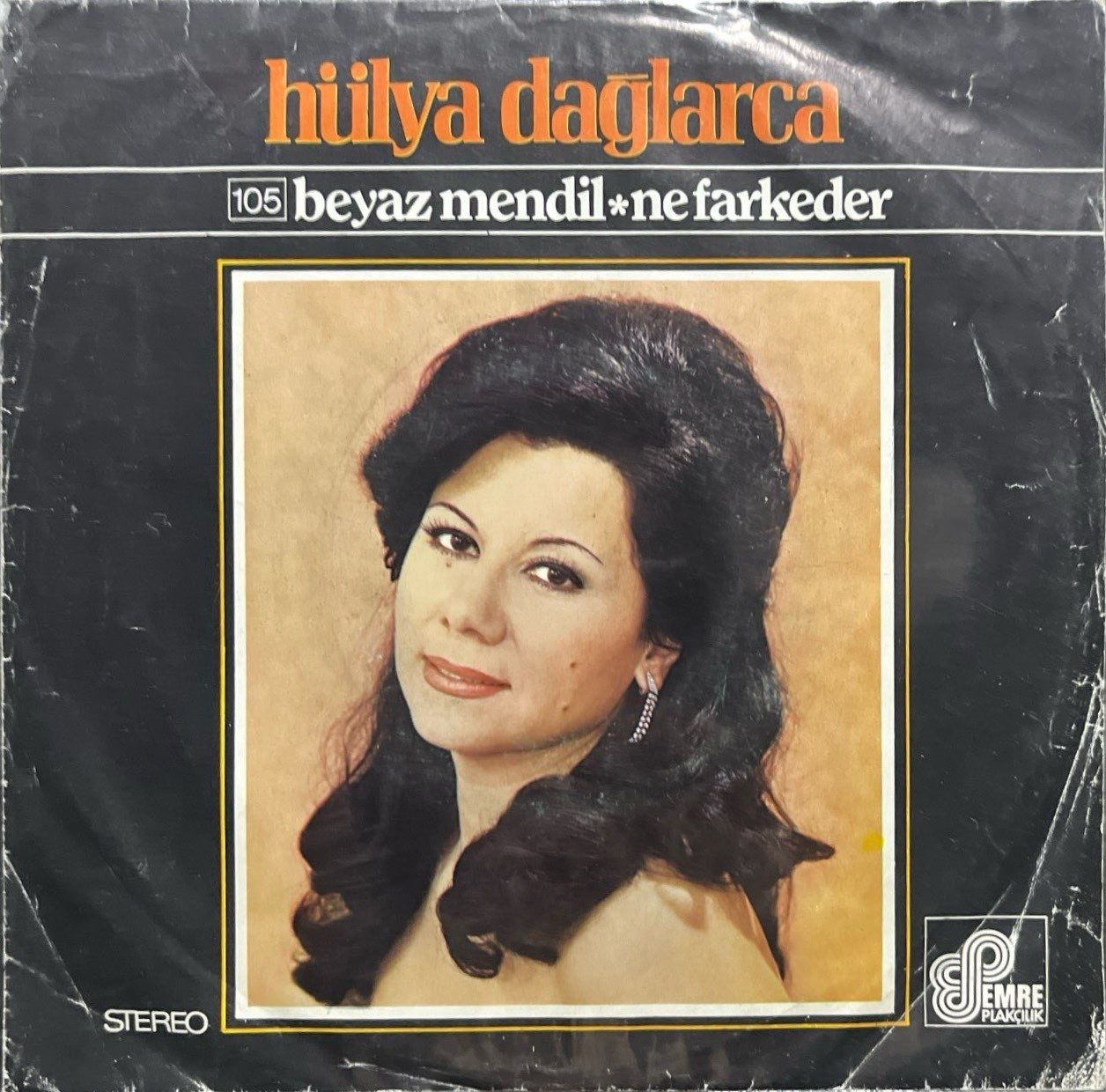 Hülya Dağlarca Beyaz Mendil 45lik Plak