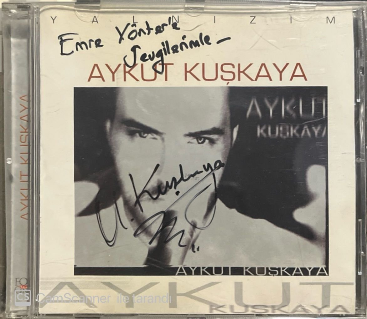 Aykut Kuşkaya İmzalı CD