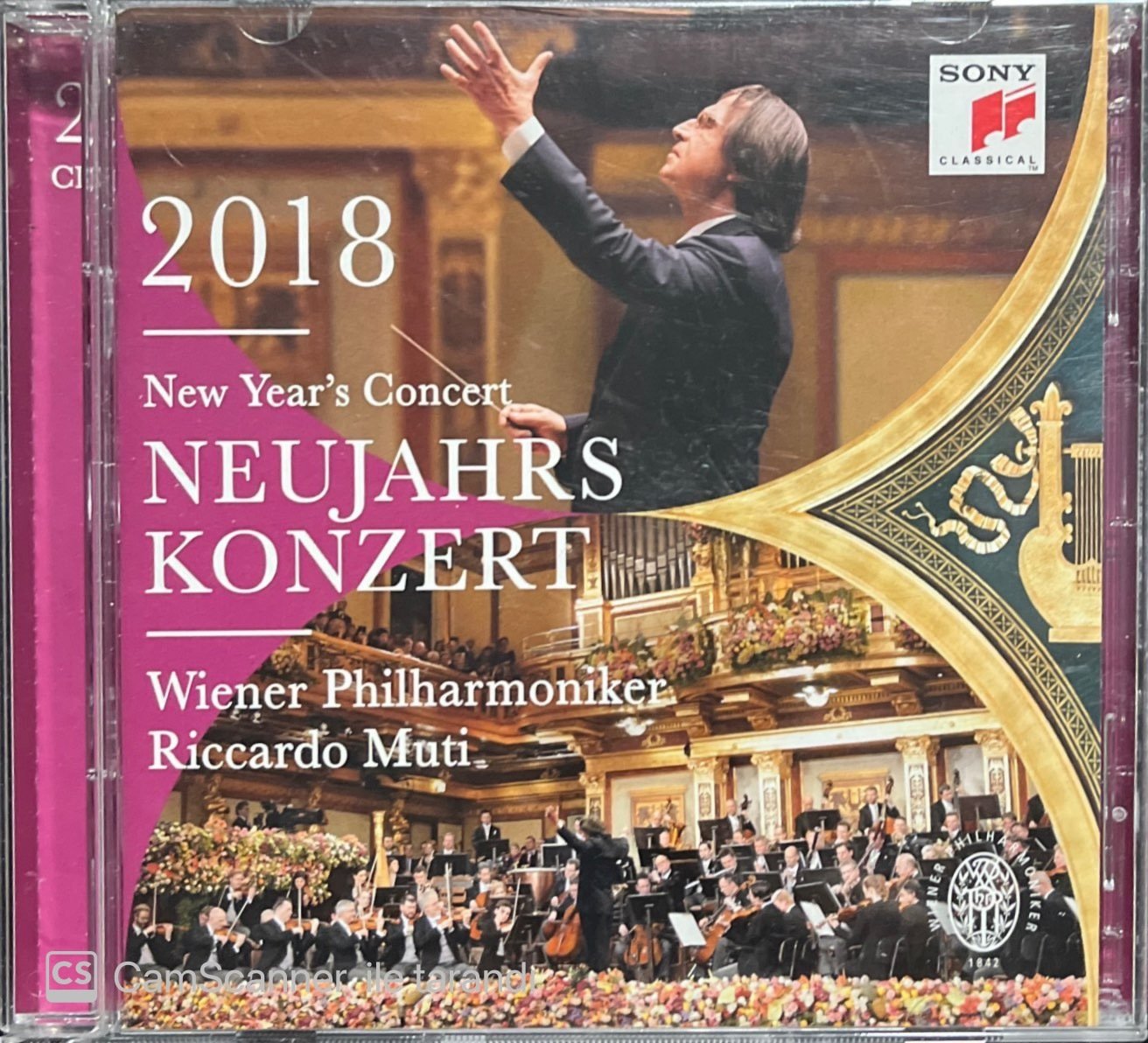 Wiener Philharmoniker Riccardo Muti Neujahrs Konzert 2018 Double CD
