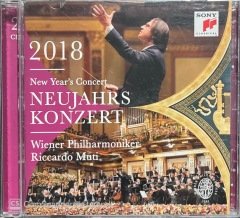 Wiener Philharmoniker Riccardo Muti Neujahrs Konzert 2018 Double CD