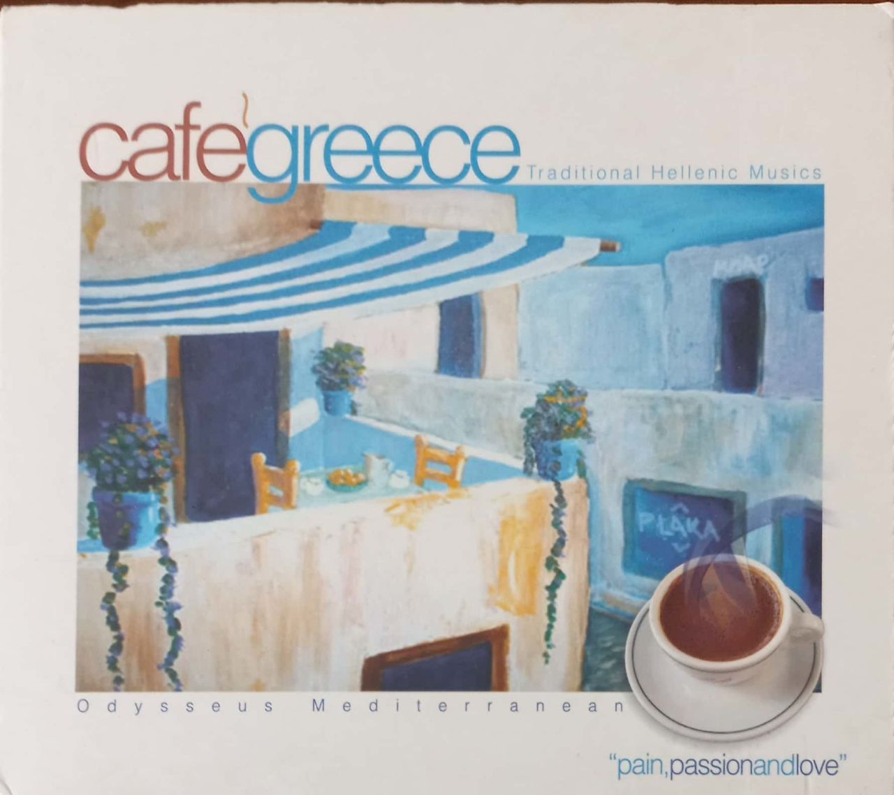 Cafe Greece Traditional Hellenic Musics CD