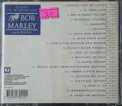 The Very Best İn Memoriam Bob Marley CD
