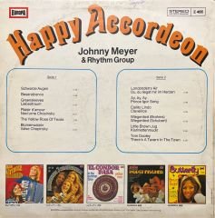 Johnny Meyer & Rhythm Group Happy Accordeon LP Plak