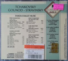Classical Gold Tchaikovsky Gounod Stravinsky CD