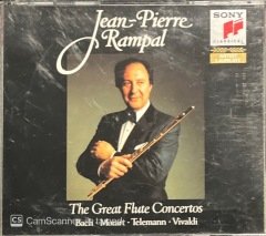 Jean Pierre Rampal The Great Flute Concertos Double CD