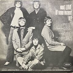 The Rolling Stones Got If You Want It! Live LP Plak