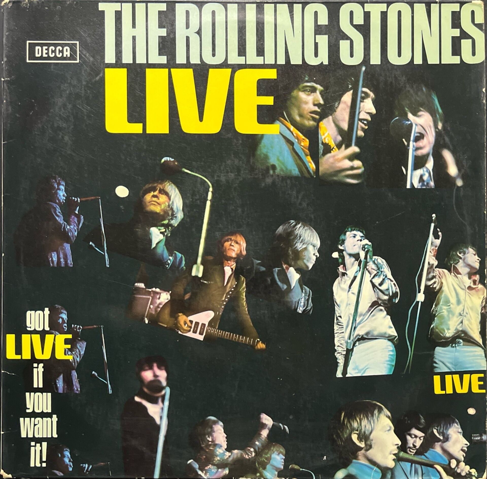 The Rolling Stones Got If You Want It! Live LP Plak