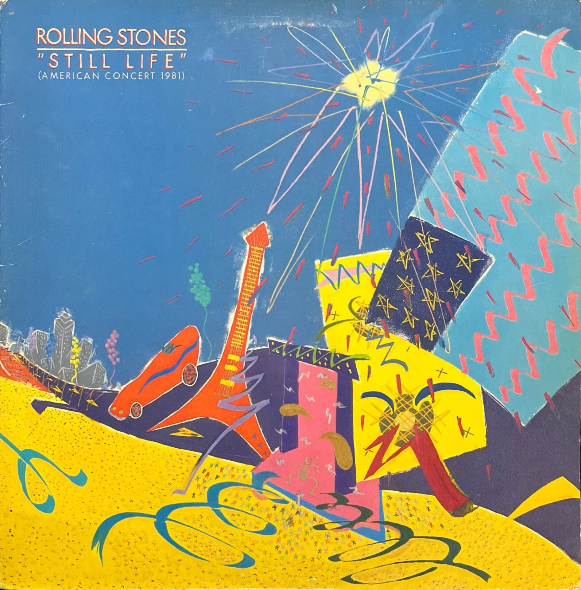 The Rolling Stones Still Life LP Plak