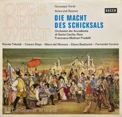 Oper Der Welt Die Macht Des Schicksals LP Plak