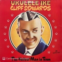 Cliff Edwards Ukulele Ike LP Plak